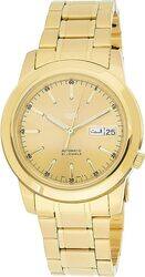 Seiko Mens Automatic Watch, Analog Display And Stainless Steel Strap SNKE56K1